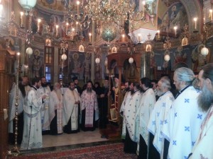 Proclamarea canonizării Sfântului Paisie Aghioritul. Mănăstirea Suroti, 11-12 iulie 2015