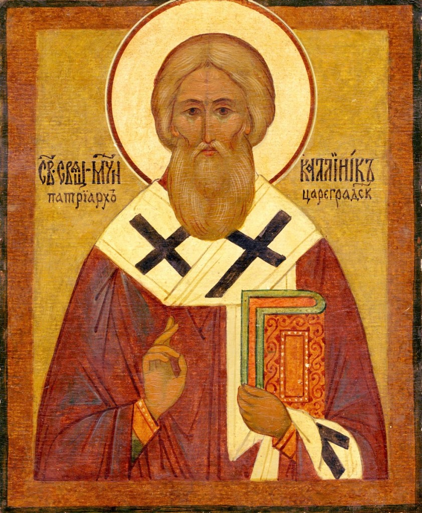 Sf. Calinic, patriarhul Constantinopolului, sau sfântul zidit de tiranul „Nas-tăiat”