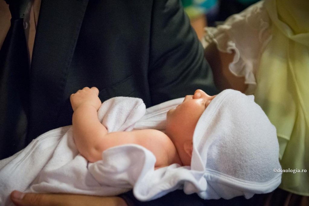 Primul bebeluș coreean botezat cu numele Sfântului Porfirie