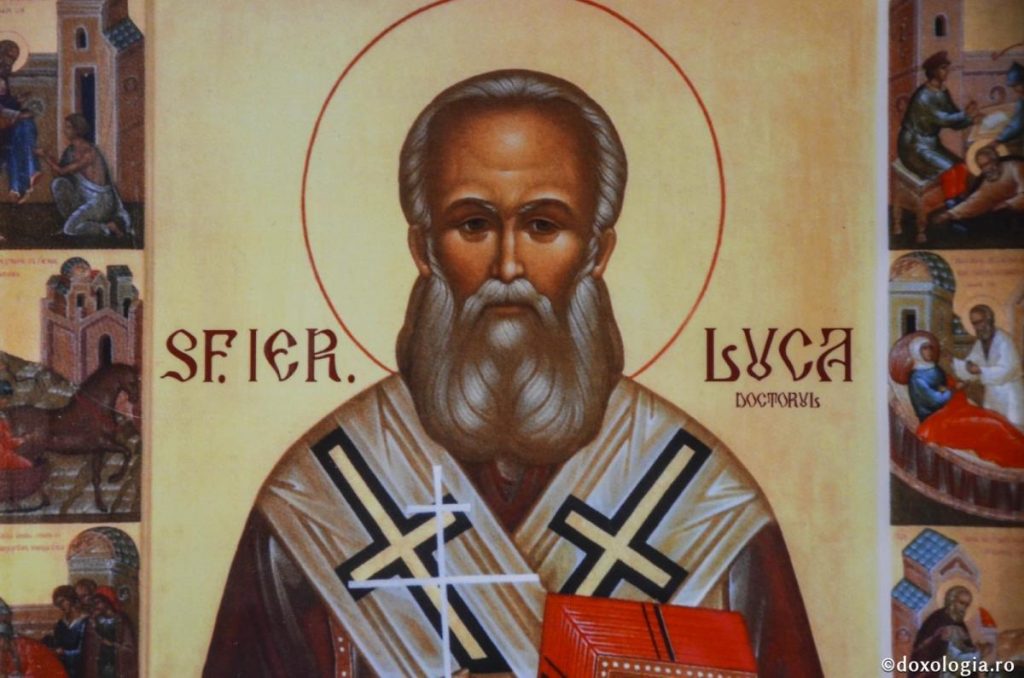 Sfântul Luca al Crimeei învie din morți o femeie, iar medicul ei se convertește la Ortodoxie
